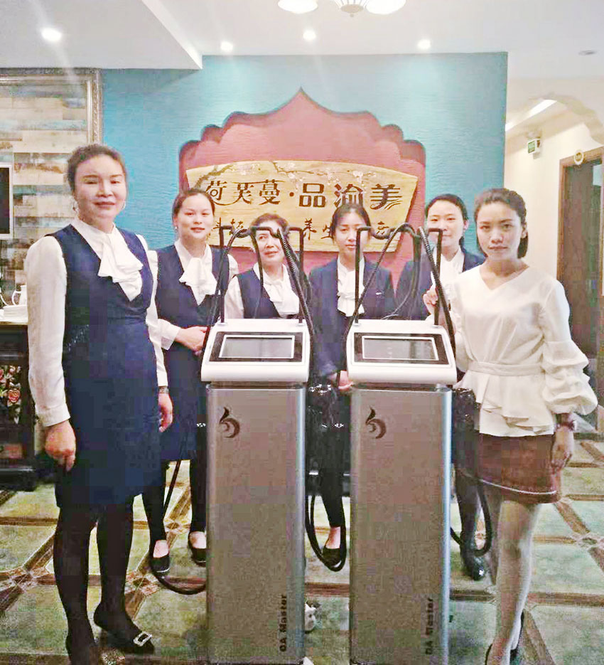 荷芙蔓美容仪器_亮而彩美容仪器合作案例